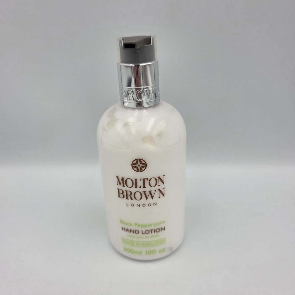 Molton Brown Black Peppercorn Hand Lotion 10 oz. Made in England New